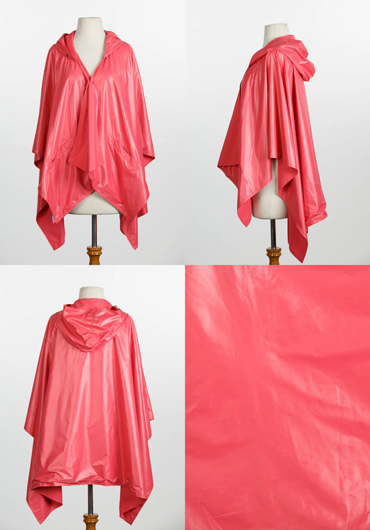 Pink RAINRAP | Woman's Rain Wrap Jacket - fashionable and practical rain gear by RAINRAPS