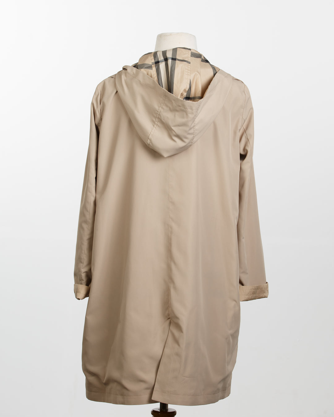 Camel & Plaid RAINTRENCH (with detachable hood) | Rain Trench Coat - fashionable and practical rain gear by RAINRAPS